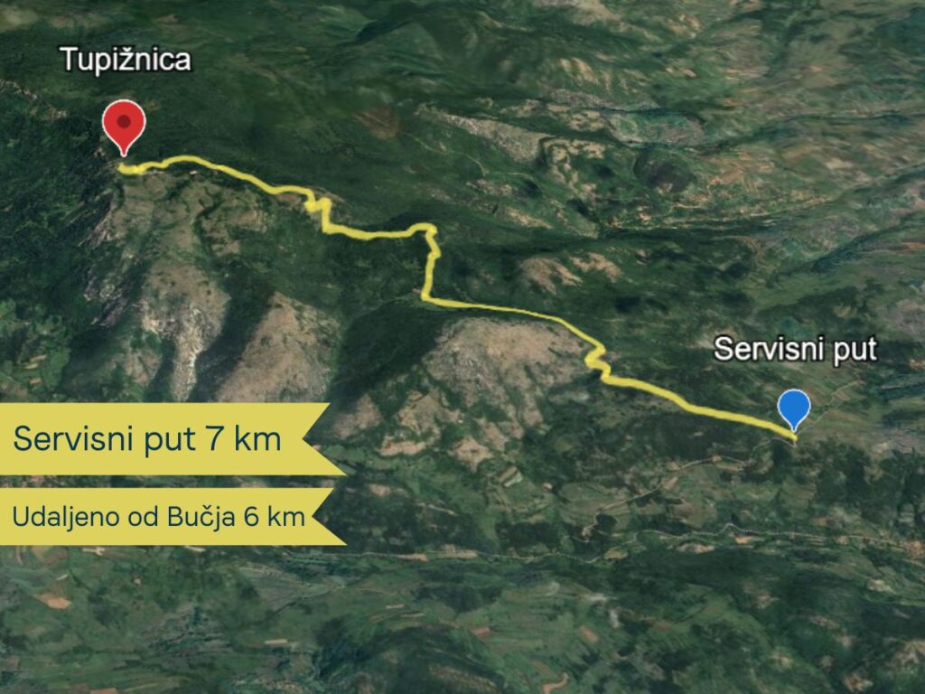 Satelitski prikaz puta