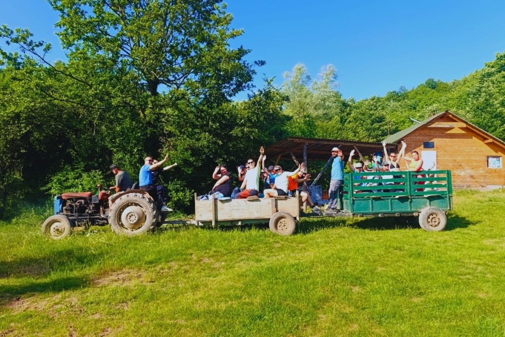 Vožnja traktorom na selu