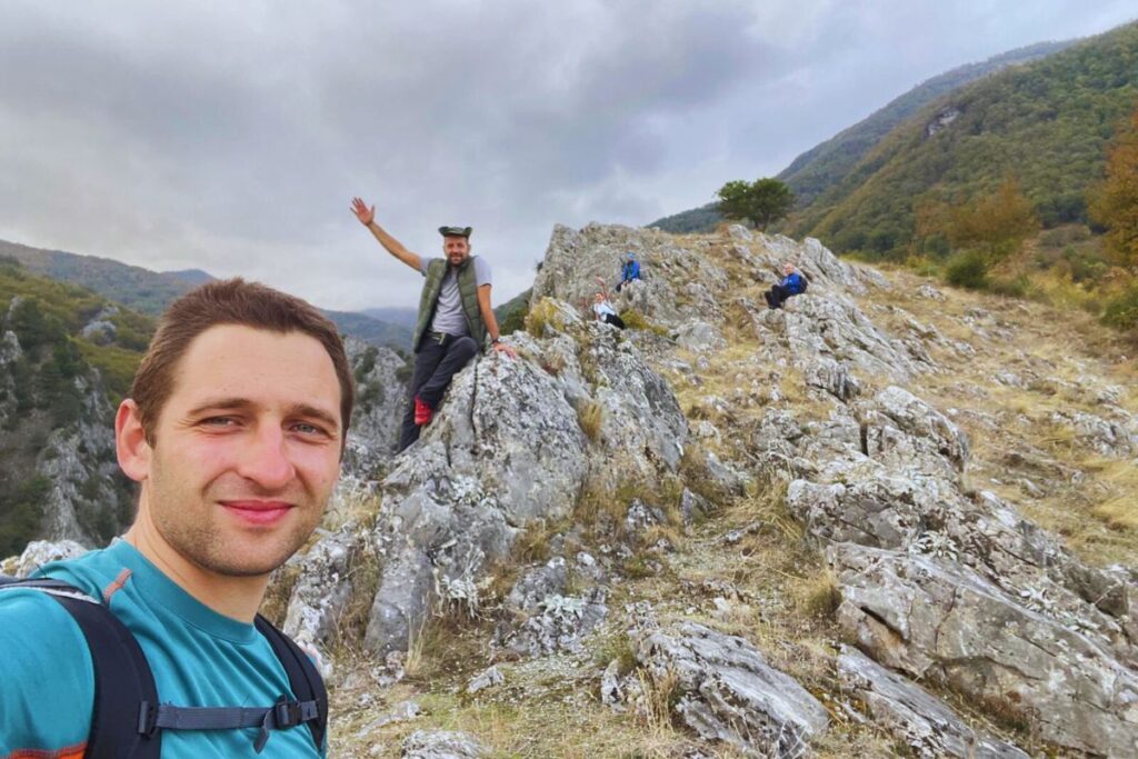 na kanjonu u Požar Lutri